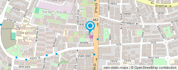 מפת הגעה אל רנה - ביסטרו שכונתי