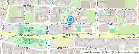 מפת הגעה אל ד"ר אוהד סגל אורטופד מפת הגעה אל ד"ר אוהד סגל אורטופד