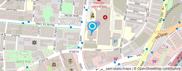 מפת הגעה אל ד"ר ליאן באנון מומחית לרפואה פנימית וגסטרואנטרולוגיה