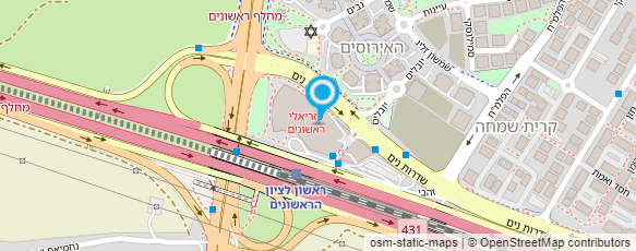 מפת הגעה אל עו״ד מור פפיר כהן