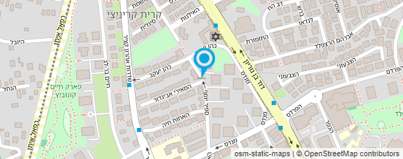 מפת הגעה אל חי המנעולן מפת הגעה אל חי המנעולן