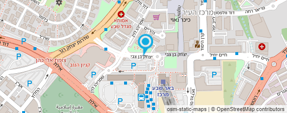 מפת הגעה אל המרכז הרפואי לעין יבשה פרופ' ארז צומעי מפת הגעה אל המרכז הרפואי לעין יבשה פרופ' ארז צומעי
