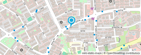 מפת הגעה אל המרכז לגישור ובוררות באילת