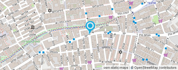 מפת הגעה אל אריזות תל אביב מפת הגעה אל אריזות תל אביב