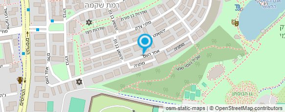 מפת הגעה אל מיכל קורצקי קוסמטיקאית מוסמכת