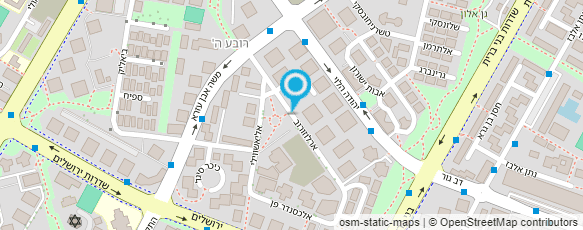 מפת הגעה אל הגן של ג׳ני אשדוד