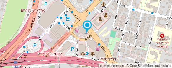 מפת הגעה אל EAT & MEAT מפת הגעה אל EAT & MEAT