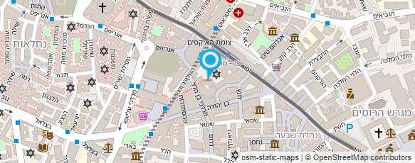 מפת הגעה אל אלעזרא מאיר