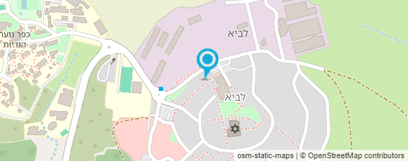 מפת הגעה אל ממ"ד ביה"ס האזורי בגליל התחתון