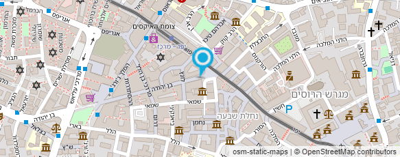 מפת הגעה אל איזנשטיין אריה נוט'