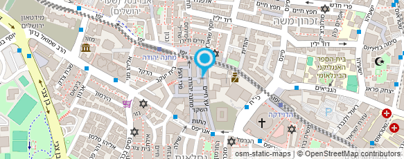 מפת הגעה אל אטליז האחים אוהב ציון מפת הגעה אל אטליז האחים אוהב ציון