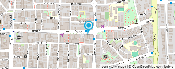 מפת הגעה אל בינדר שמעון