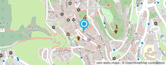 מפת הגעה אל דפוס פרידמן צפת