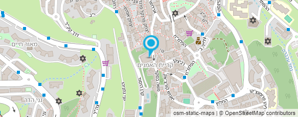 מפת הגעה אל מוזיאון פרנקל