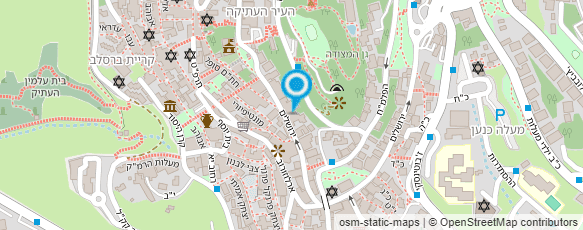 מפת הגעה אל גרינבאום זאב ומשה