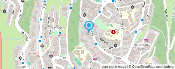 מפת הגעה אל שירותי בריאות כללית