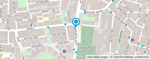 מפת הגעה אל שטרית צוריאל