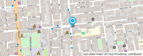 מפת הגעה אל חברת קדישא גחש"א