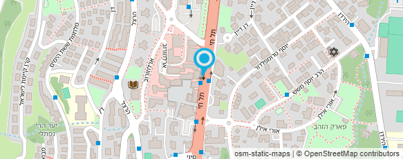 מפת הגעה אל עמידר החברה הלאומית לשיכון בישראל בע"מ