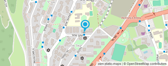 מפת הגעה אל ממ"ד "עוזיאל"