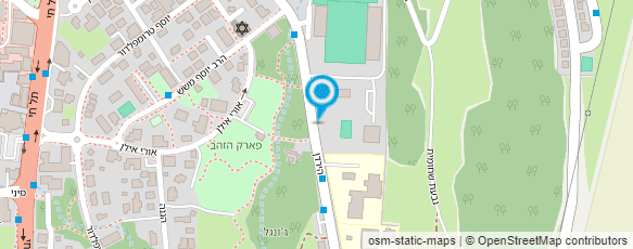 מפת הגעה אל תיכון מקיף ע"ש דנציגר