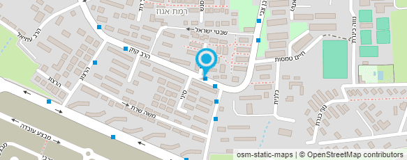 מפת הגעה אל בית ספר ממ"ד דקלים