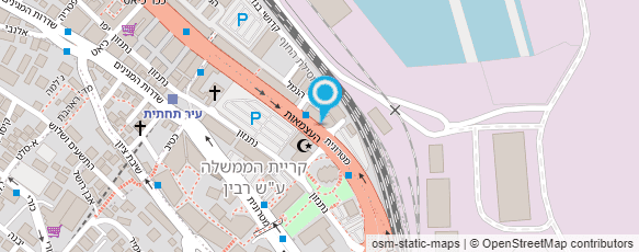 מפת הגעה אל מעגן עבודות ימיות וצלילה בע"מ