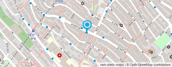 מפת הגעה אל גלריה בהט מפת הגעה אל גלריה בהט