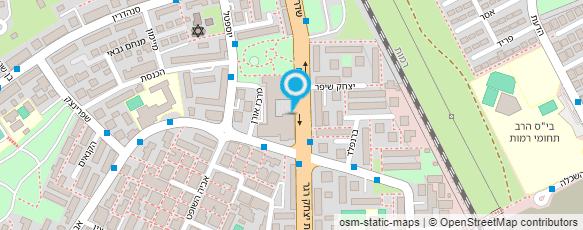 מפת הגעה אל ד"ר שטח יוסף