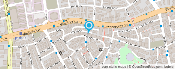 מפת הגעה אל חשין אברהם חיים