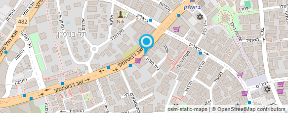 מפת הגעה אל שירי גרטל - הרצאות; חוגים ופעילויות