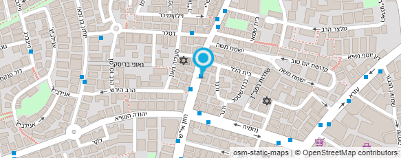 מפת הגעה אל מרכז הקפואים והמעדנים