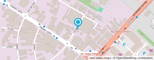 מפת הגעה אל בן יוסף נחום בע"מ