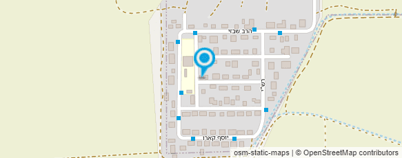 מפת הגעה אל אהרון שבח שרותי חשמל