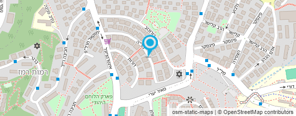 מפת הגעה אל גדעון כץ מעקות ומדרגות