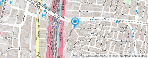 מפת הגעה אל ד"ר פרדקין עקיבא