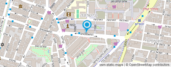 מפת הגעה אל כהן בנימין (בני)