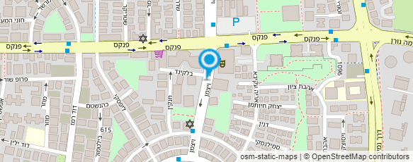 מפת הגעה אל גרשון יהודית