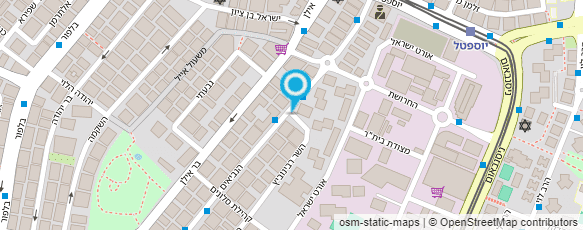 מפת הגעה אל "שיער" יפה ומשה