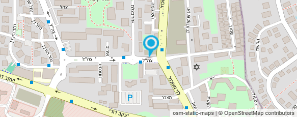 מפת הגעה אל סלון איציק (זיל)