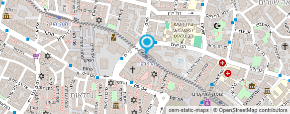 מפת הגעה אל רו"ח דניאל בנג'י