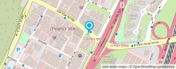 מפת הגעה אל בי סייף פתרונות תוכנה בע"מ