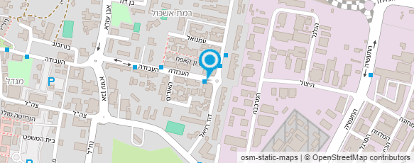 מפת הגעה אל משרד לקליטת עליה-לשכת אשקלון