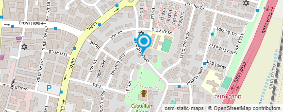 מפת הגעה אל שלום בנימין ובניו בע"מ