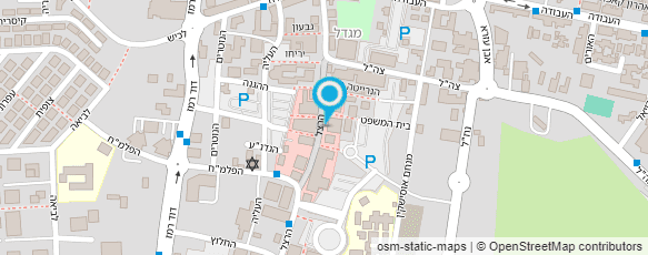 מפת הגעה אל המשביר  לצרכן