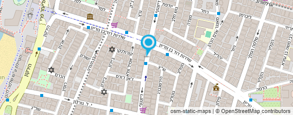 מפת הגעה אל שחם יהושע