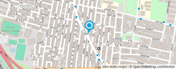 מפת הגעה אל קפה בן יוסף