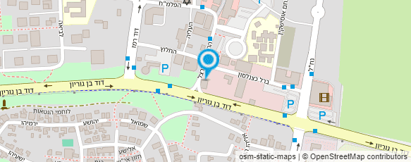 מפת הגעה אל טופז ברוך