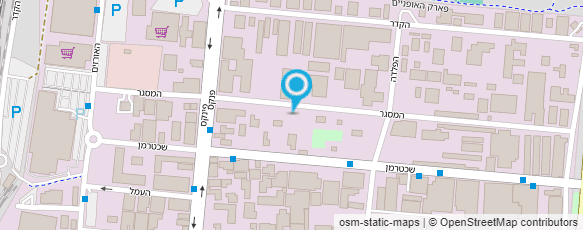 מפת הגעה אל מוסך מרטון - פחחות וצבע