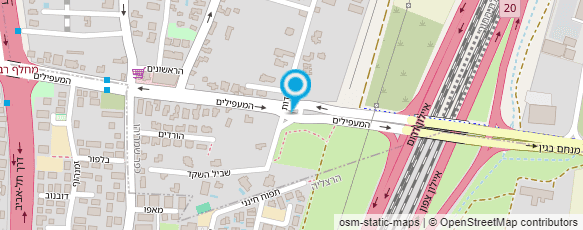 מפת הגעה אל ד. טפרסון ובניו חברה לבניה בע"מ